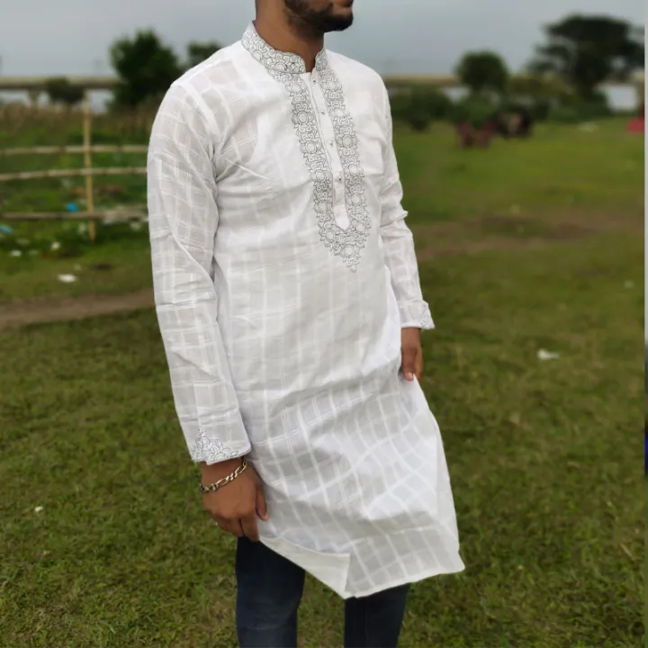 Premium%20White%20Aarong%20Quota%20Cotton%20Panjabi%20for%20Men%20%E2%80%93%20Eid%20Special%20%7C%20Summer%20Semi-Long%20Stylish%20Punjabi%202025%20%7C%20Off%20White%20Dhuti%20Panjabi%20for%20Man%20-%20Image%208