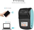 Bluetooth Thermal Printer 58mm (2-inch) | POS Receipt Printer Compatible with Smartphone, Android, iOS, Windows, Computer | Portable Wireless Mobile Printer For Bill Printing, Ticket Printing, Token Printing | Goojprt PT-210 with 3 Rolls. 