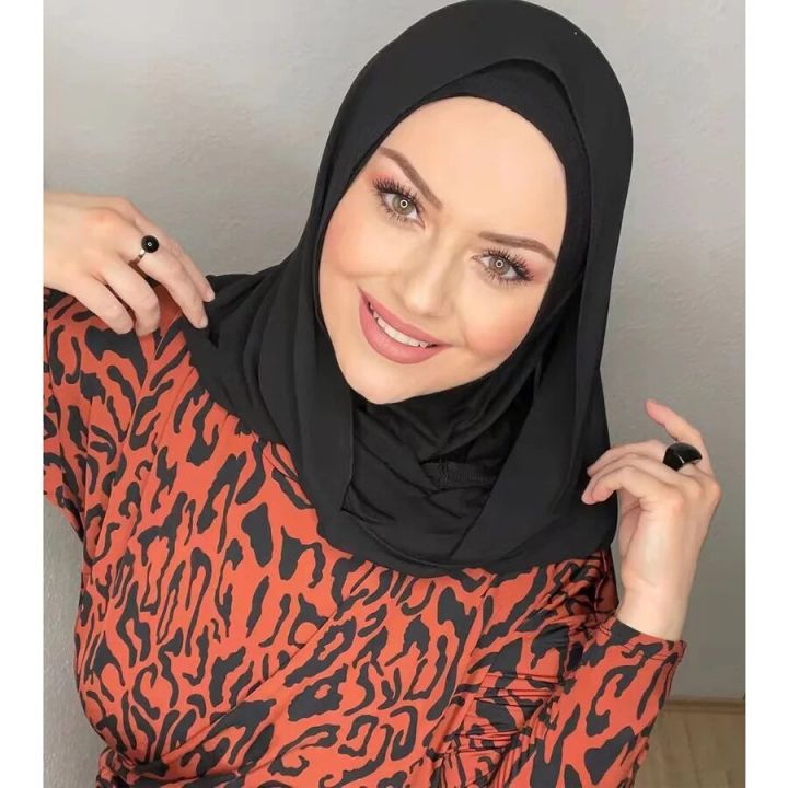 Instant%20Chiffon%20Hijabs%20For%20Woman%20Muslim%20Inner%20Headband%20Women%20Cap%20Hijab%20With%20Cap%20Attached%20Neck%20Cover%20Turban%20Underscarf%20Islam%20-%20Image%204