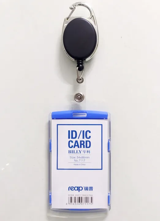 ID%20Card%20%20Cover%20Holder%20With%20Yoyo%20Hanging%20Clip%20Ring%20Badge%20(%2001%20Pcs)%20-%20Image%202