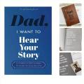 Leather-Bound Father'S Journal Keepsake Vintage-Style Handmade Life Story Book Refillable Dad'S Notebook for Family Gift.