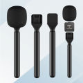 Interview Mic Handle Adopter Microphone Handheld Adapter Foam For Rode Wireless Go/go Ii/ Mic/relacart/. 
