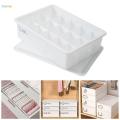 Socks Underwear Closet Storage Box Lingeries Storage Bins Storage Container Dividers, Multifunction Dresser Drawer Organizer for Bra Lingerie. 