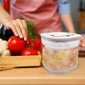 Kimchi Jar Food Bottle Storage Kitchen Organizer Fermentation Pickles Jar Dry And Wet Dispenser Tank Household Container. 