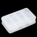 10 Compartments Transparent Plastic Double Sided Storage Box Jewelry DIY Bead Screw Holder Accessories Organizer Container.