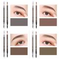 Eyebrow Pencil Waterproof Sweat Resistant Long-lasting and Non Discoloring Eyebrow Pen for Beginners and Makeup Artists. 