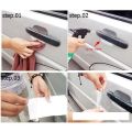 4pcs Anti Scratch Car Handle Inside Sticker - Car Accessories. 