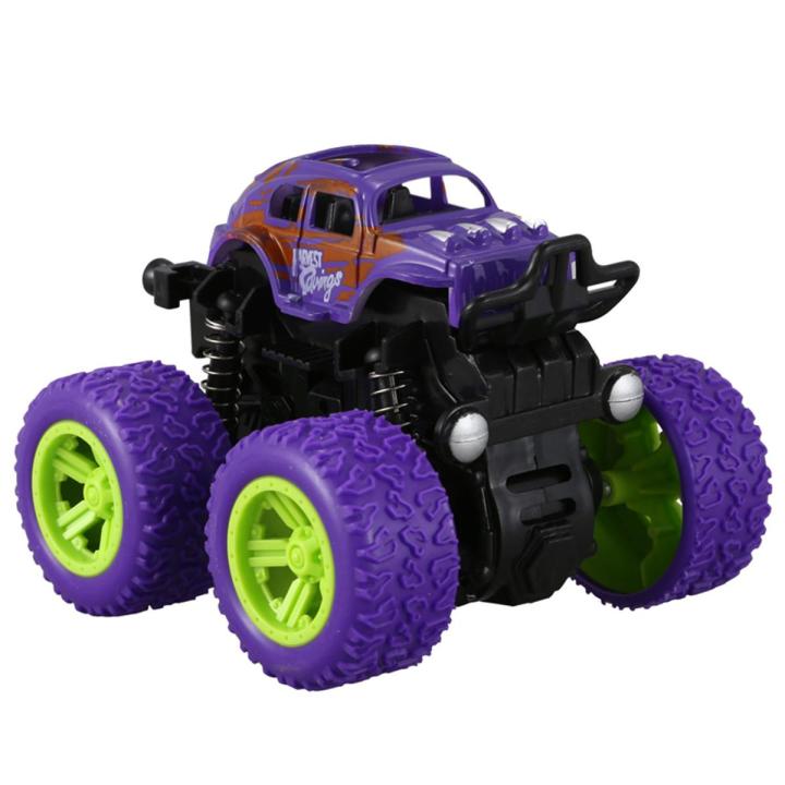 ni 4Wd Inertia Rotale Car s Friction Power Four-Weled Off-Road Vehicle Diecast Model Inertial Car