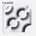MAANGE 3Pair Mink Hair 3D Eyelashes Y3A05.