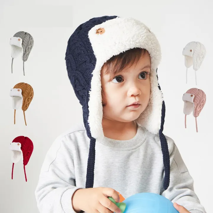 0-5Years%20Autumn%20Winter%20Baby%20Knitted%20Hat%20New%20Solid%20Color%20Boys%20Girls%20Children's%20Wool%20Hat%20Velvet%20Thickened%20Warmth%20Hat%20-%20Image%202
