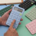 MMLUCK Business Learning Aid Big Button Stationery Students Accounting Tool Math Calculator Calculator Pocket Calculator Electronic Calculator. 