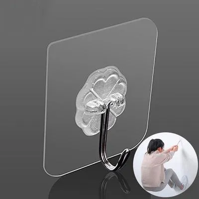 10%20pcs%20Heavy%20Duty%20Wa4%20piece%20Hooks%2010%20kg%20(Max)%20Self%20Adhesive%20Hooks%20-%20Image%202