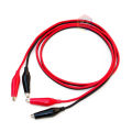 Crocodile Clips Electrical Insulated Wire Multimeter Test Leads Set Alligator Clip Clamps Double Ended Voltage Tester Cable. 