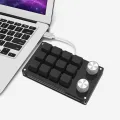 Programming Macro Custom Knob Keyboard RGB 3/6/12 Key Copy Paste Mini Button Photoshop Gaming Keypad Mechanical Hotswap Macropad. 