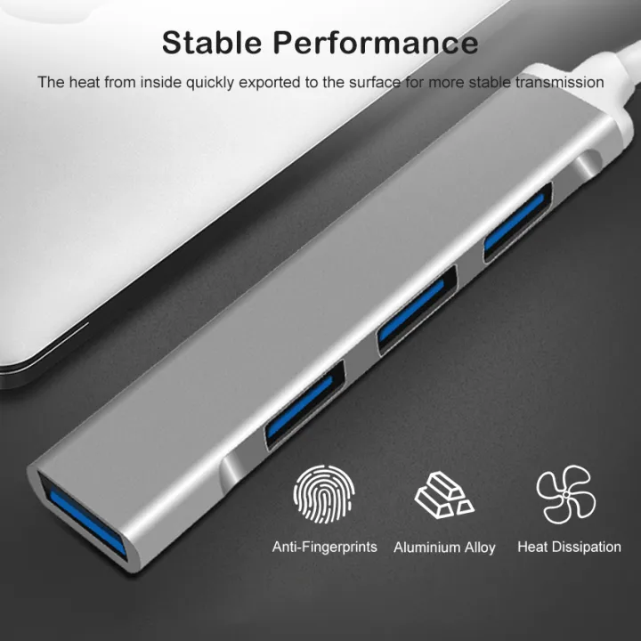 Doomhot%20Usb%20Hubs%204%20Port%20Usb%203.0%20Hub%20Super%20Speed%205Gbps%20Usb%20Ports%20Converter%20Cable%20Adapter%20Micro%20Usb%20Power%20Pc%20Computer%20Accessories%20With%20Otg%20Function%20For%20Desktop%20Laptop%20Pc%20-%20Image%202
