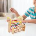 Wooden Bead Maze Toys for Toddlers Early Educational Toys Bead Maze Activity Colorful Abacus for. 