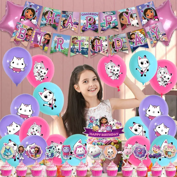 Gabby%20Dollhouse%20Candy%20Boxes%20Birthday%20Party%20Supplies%20Gabby%20Cake%20Decorations%20Plates%20Cups%20Banner%20Balloons%20Girls%20Baby%20Shower%20Favor%20-%20Image%203
