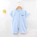 2024 new baby onesies, newborn crawling clothes, short-sleeved thin clothes, baby clothes, baby bags, fart clothes. 