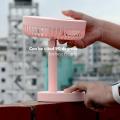 JOYKALY YG-735/ 717  Rechargeable 2400mAh Lithium Battery Strong Wind Portable Desk / Table Fan. 