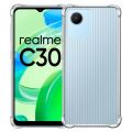 Realme C30/C30s Premium Silicone Case Crystal Clear Soft TPU Ultra-Thin Transparent Flexible Protective Mobile Phone Back Cover.