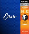 Elixir Strings Electric Guitar Strings with NANOWEB Coating, Super Light (.009-.042) - 12002. 