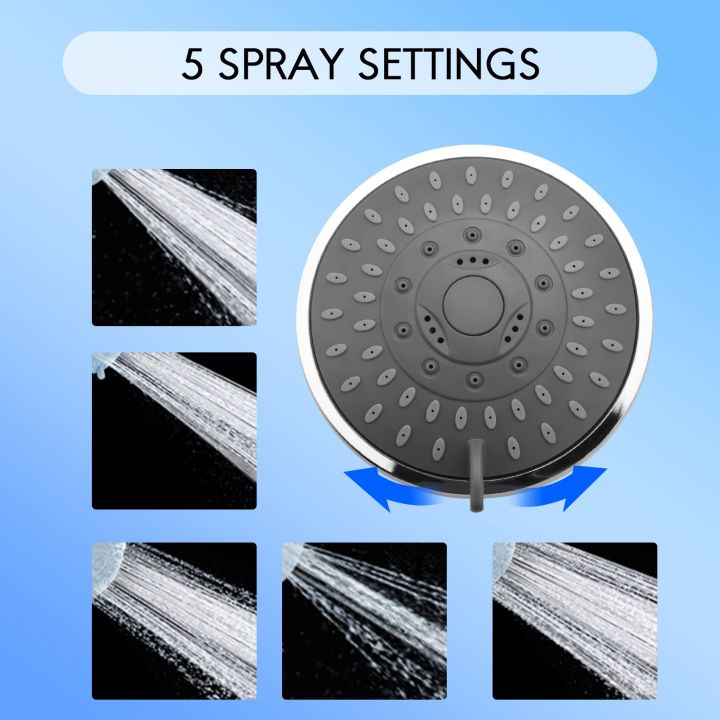High-Pressure%20Shower%20Head,Rain%20Fixed%20Shower%20Head,Bathroom%20Shower%204%20Inch%20Large%20Flow%20Shower,5%20Spray%20Settings,%20Adjustable%20-%20Image%206