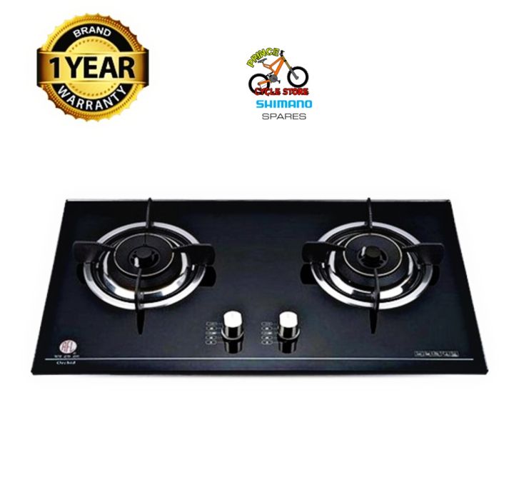 RFL ORCHID Auto GAS STOVE DOUBLE BURNUR LPG