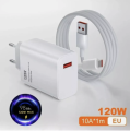 for Xiaomi Charger 120W Hypercharge Fast Wall Charger for Xiaomi Redmi Note 13 Pro Plus 5G Mi Turbo 3.3ft 6A USB Type C Cable. 