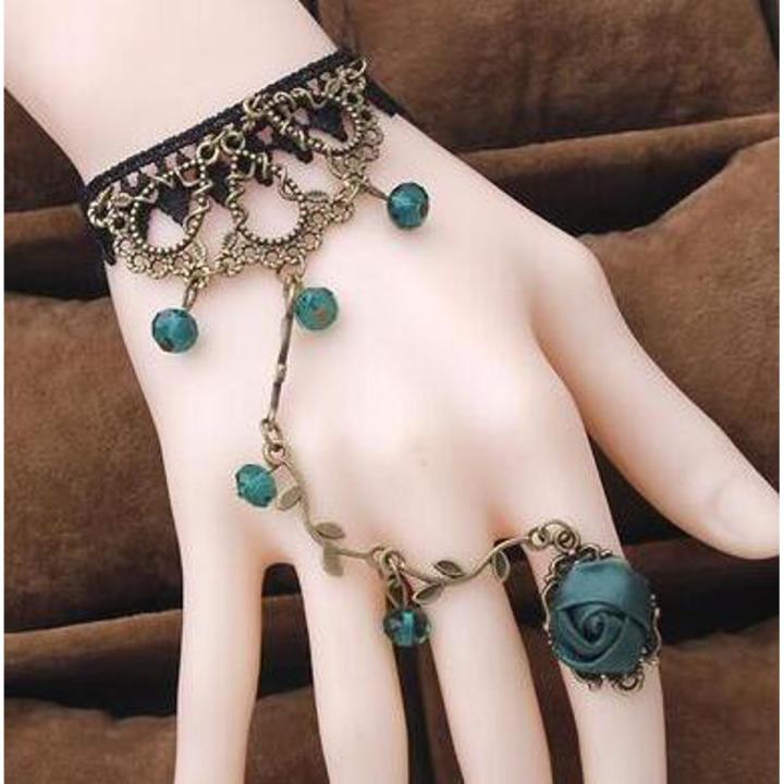 Fashion Indian Thai Golden Finger Bracelet