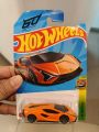 Hot Wheels 2023 Release (Mainline) Lamborghini Sian Fkp 37 Orange, Scale - 1:64.