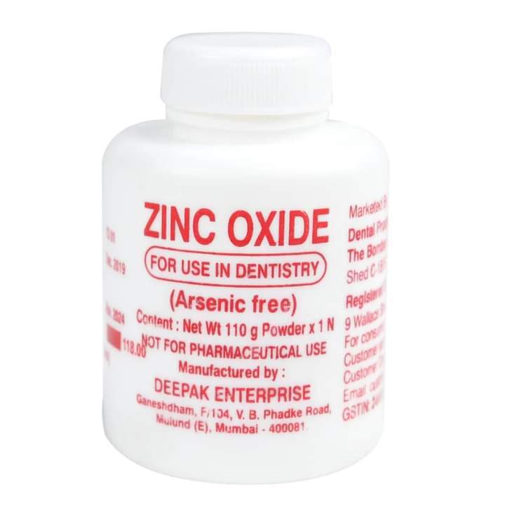 Dental DPI Zinc Oxide Powder Dental Professional CSS