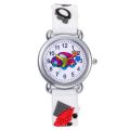 Black Car Cartoon Kids Watches Soft Silicone Band Digital Quartz Children Watch For Boys Girls Gift Baby Clock Relogio Infantil. 