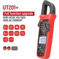 UNI-T UT201+ Digital Clamp Meter 400A True RMS Clamp Meter DC/AC Current Voltage Meter NCV AC Current Diode Resistance Clamp Tester Meter UT201+. 