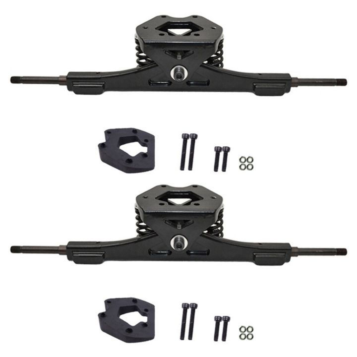 Bridge Riser 2X 17 Inches Electric Skateboard Truck Aluminum Gasket Motor Electric ...