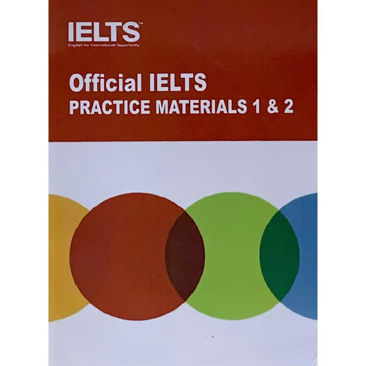 Official IELTS Practice Materials 1&2 - Paperback