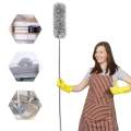 Microfiber Duster with Extension Pole, Extra Long100 inches, Scratch-Resistant Cover, Bendable, Washable, Dusters for Cleaning Roof, High Ceiling, Fan, Furniture.