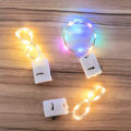 2M 20Led Mini Micro Copper Wire Light Battery Operated Led Strip String Fairy Lights.