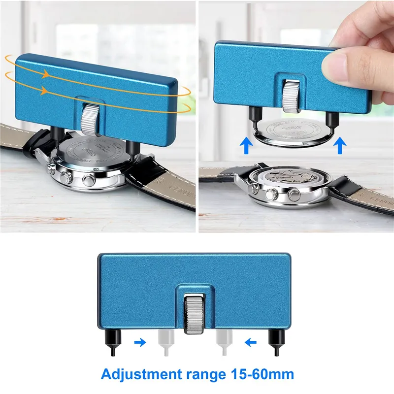 NEW）Watch Battery Change Tool, Watch Case Opener Is Used To Turn
