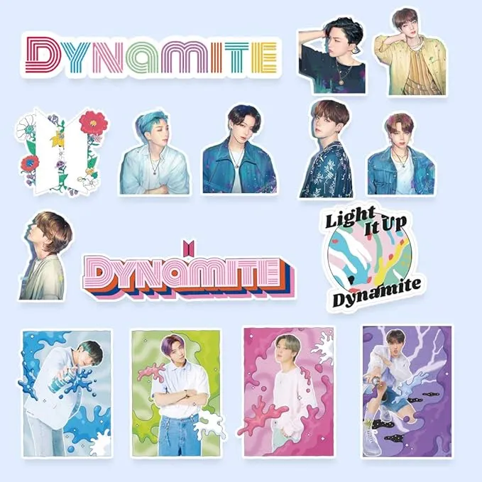 77%20pcs%20Set/%20BTS%20Dynamite%20Album%20Concept%20Stickers%20Set%20-%20Image%203