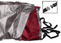 Car Body Cover for Toyota Aqua Silver Color Waterproof.