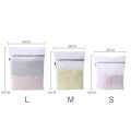 Foldable Nylon Zipper Laundry Bag Bra Socks Underwear Clothes Washing Machine Protection Net Mesh Bags Size S/M/L.