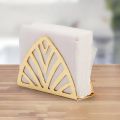 Tabletop Tissue Dispenser Napkin Holder Hollow Stainless Steel Tissue Dispenser Tissue Boxes for Home Countertop Decor VC. 