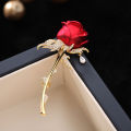 Rose brooch in Halloween crown Women's brooches party pins Badge for girls Light proof. 