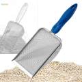 Cat Litter Cleaning Tool Kitty Metal Scooper for Bunny Puppy Kittens 2.0X2.0mm mesh.