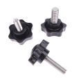 2PCS Thread Star Shaped Clamping Bolt Knob Bakelite Plastic Head Handle Screw GJCUTE. 