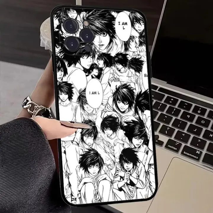 Death%20Note%20Yagami%20Light%20L%20Lawliet%20Phone%20Case%20for%20iPhone%2015%208%207%206%206S%20Plus%20X%20SE%202020%20XR%20XS%2014%2011%2012%2013%20Mini%20Pro%20Max%20Mobile%20Case%20-%20Image%204