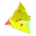 High Speed Sticker less Triangle Pyraminx Puzzle Cube. 