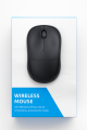 Wireless Optical Mouse 1200 DPI Black. 