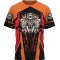 2023 Summer Fashion Men's T-Shirt Name Mechanic 3D Full-body Print Top T-shirt Street Leisure Sports T-shirt.