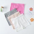 2pcs/lot Children Girls Underwear Kids Briefs Child Modert Ice Panties Solid color Flash-proof Shorts.